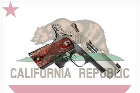 state of california handguns